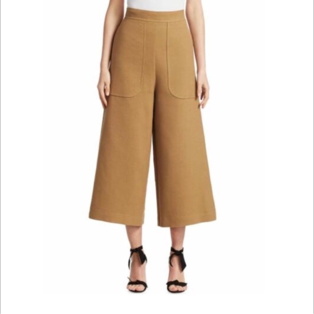 See By Chloe Wide Leg Cropped Pants Portugal 42/10 - Picture 1 of 10